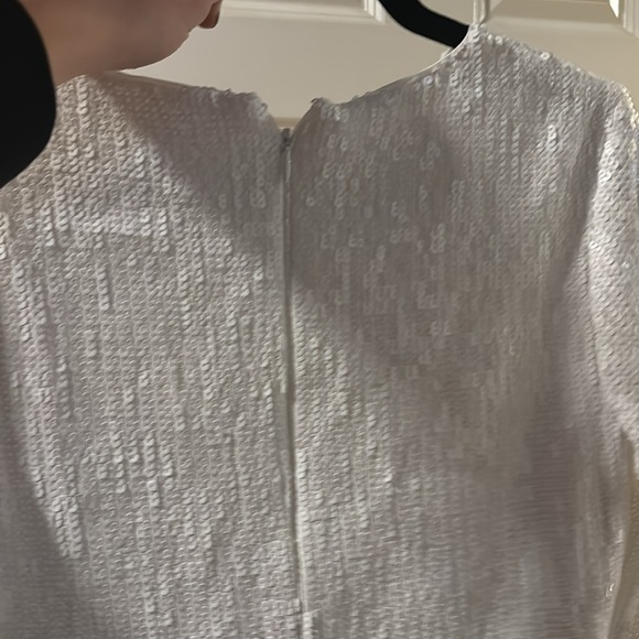 Hutch Lulu Long-Sleeve Sequin Faux Feather Top - Picture 6 of 7